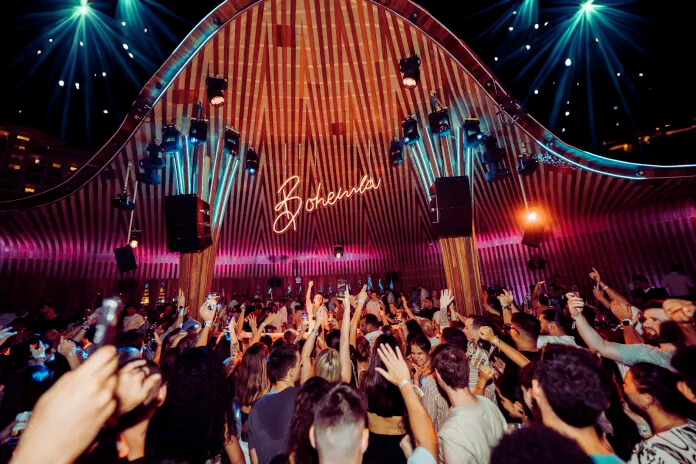 Bohemia Night Swimming in Dubai