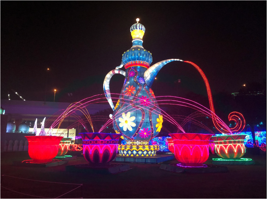 Dubai Garden Glow 